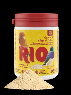 RIO vitamínové a minerálne pelety pre kanáriky a drobné exoty 120 g