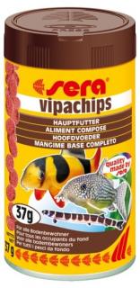 Sera špeciálne krmivo pre riasožravé ryby vipachips 100ml NATURE