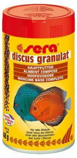 Sera základné krmivo pre terčovce a iné náročné ryby Discus Granulat 100ml NATURE