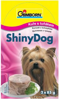 ShinyDog konzerva kuracie + tuniak 2x 85 g