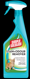 Simple Solution Odstranovac skvrn a pachov pre macky 750ml