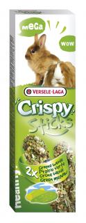 Versele-Laga Crispy Sticks tyčinky zelená louka pro morčata a králiky 2x55g