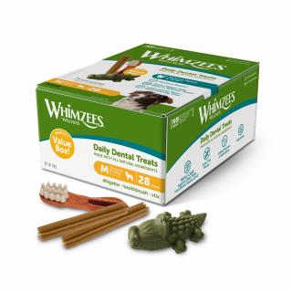 WHIMZEES Dental Mix Box M 28 ks