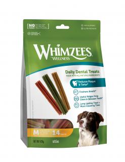 WHIMZEES Dental Stix M 30g 12+2ks