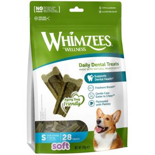 WHIMZEES Soft dentálna maškrta pre psov S (7-12kg) 28ks