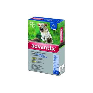 Advantix Spot On 1x4ml pre psov nad 25kg (1 pipeta)