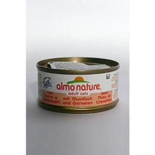 Almo Cat Nature Classic konz. krevety+tuniak 70g