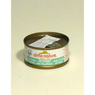 Almo Cat Nature Classic konz. pstruh+tuniak 70g