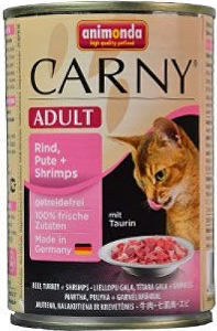 Animonda konz. mačka Adult hov / morka / ráčiky 400g