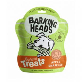 BARKING HEADS Baked Treats Apple Snaffles 100g