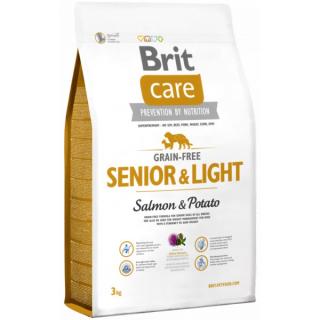 Brit Care Dog Grain-free Senior Salmon & Potato 3kg