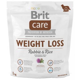 Brit Care Dog Weight Loss Rabbit & Rice 1kg