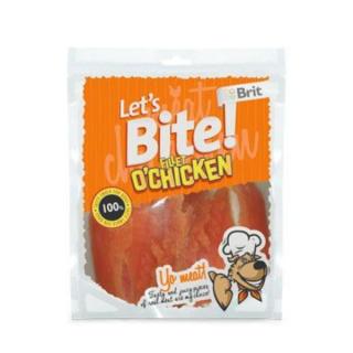 Brit pochúťka Let's Bite Fillet o'Chicken 400g