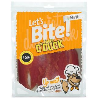 Brit pochúťka Let's Bite Fillet o'Duck 80g