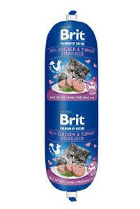 Brit Premium Cat by Nature Sausage Ch&T Sterilised 180g