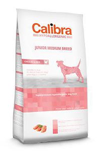 Calibra Dog HA Junior Medium Breed Chicken  3kg