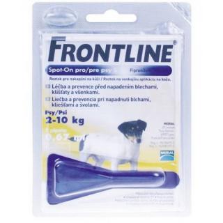 Frontline Spot-On Dog S sol 1x0,67ml MONO- žltý