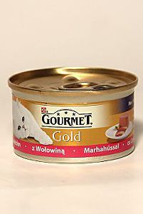 Gourmet Gold jemná paštéta s hovädzím 85g