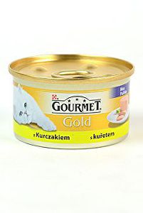 Gourmet Gold jemná paštéta s kuracím mäsom 85g