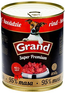 GRAND konz. Superpremium hovädzie 850g