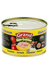 GRAND konzerva kura / banán 380g