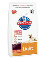 Hill's Canine Dry Adult Light Large 12kg