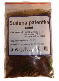 Patentka sušená ( larvy pakomárov ) 50 ml