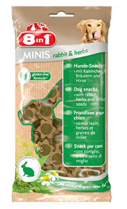 Pochúťka 8in1 Minis rabbit & herbs