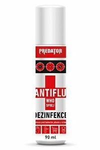 PREDATOR dezinfekcia WHO Antiflu spray 90ml