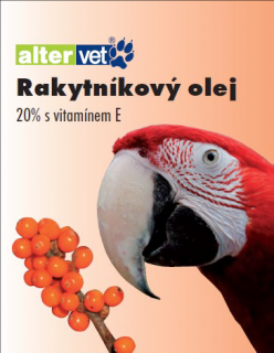 Rakytníkový olej 20% s vitamínom E 100 ml