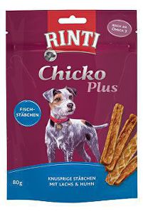 Rinti Dog Extra Chick Plus losos + kura 80g