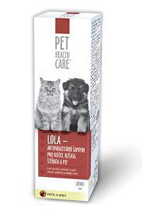 Šampón LOLA antiparazitický pre psov a mačky 200ml