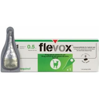 Vétoquinol Flevox Spot-On Cat 50mg sol 1x0,5ml