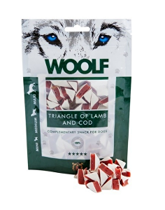 WOOLF Lamb and Cod Triangle 100g