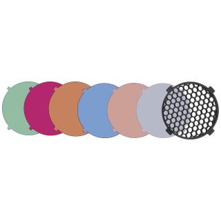 Farebné filtre s voštinou pre blesk HD 2 PRO/MAX