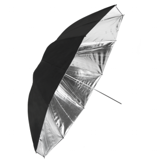 Fotografický strieborný dáždnik 150 cm