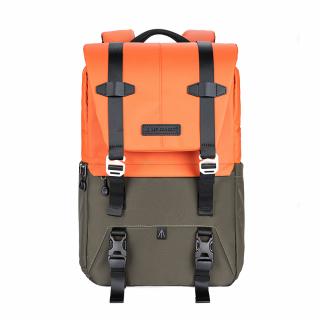 K&F Beta Backpack - ľahký polstrovaný fotografický batoh, 20 l, oranžový