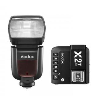 Set blesku Godox TT685II a riadiacej jednotky X2T pre Canon
