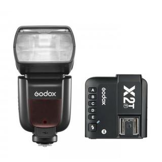 Set blesku Godox TT685II a riadiacej jednotky X2T pre Fujifilm