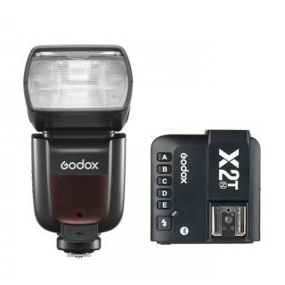 Set blesku Godox TT685II a riadiacej jednotky X2T pre Nikon