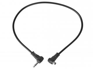 Synchronizačný kábel pre odpaľovače, 30 cm, konektormi 2,5 mm|PC port