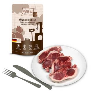 Mjamjam - Čisté jahňacie mäso pre mačky Veľkosť: 125g