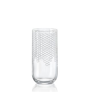 Crystalex Pohár Honeycomb 440 ml, 6 ks