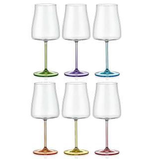 Crystalex pohár Rainbow fresh 600 ml 6 ks