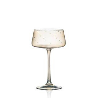 Crystalex poháre na sekt Zlatý Príbeh 220 ml 2 ks