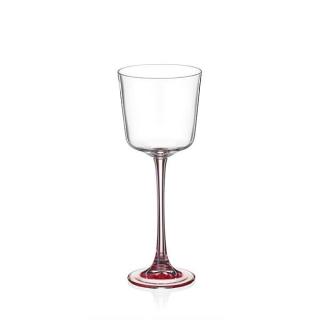 Crystalex svietnik Lucy red 220 mm