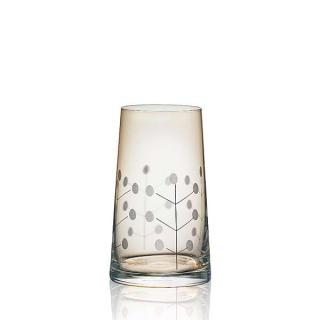 Crystalex váza Zlatý príbeh stromčeka 180 mm