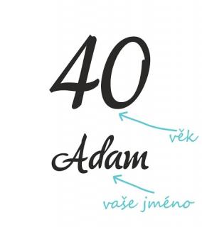 Pieskovanie narodeninového motívu MENO Veľkosť obrázku: Veľký do 49 cm²