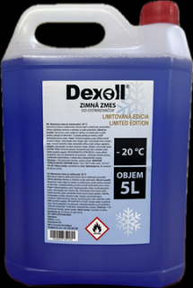 Dexoll Zimná zmes do ostrekovačov -20°C 5L LIMITOVANÁ EDÍCIA
