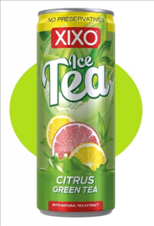 XIXO Ice Tea Citrus Green Tea 250ml